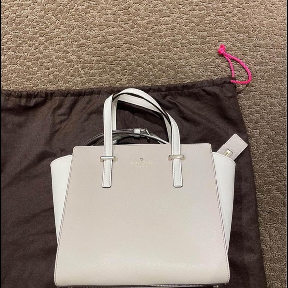 Genuine Kate spade crossbody or shoulder bag - cream/gold - Picture 2 of 4